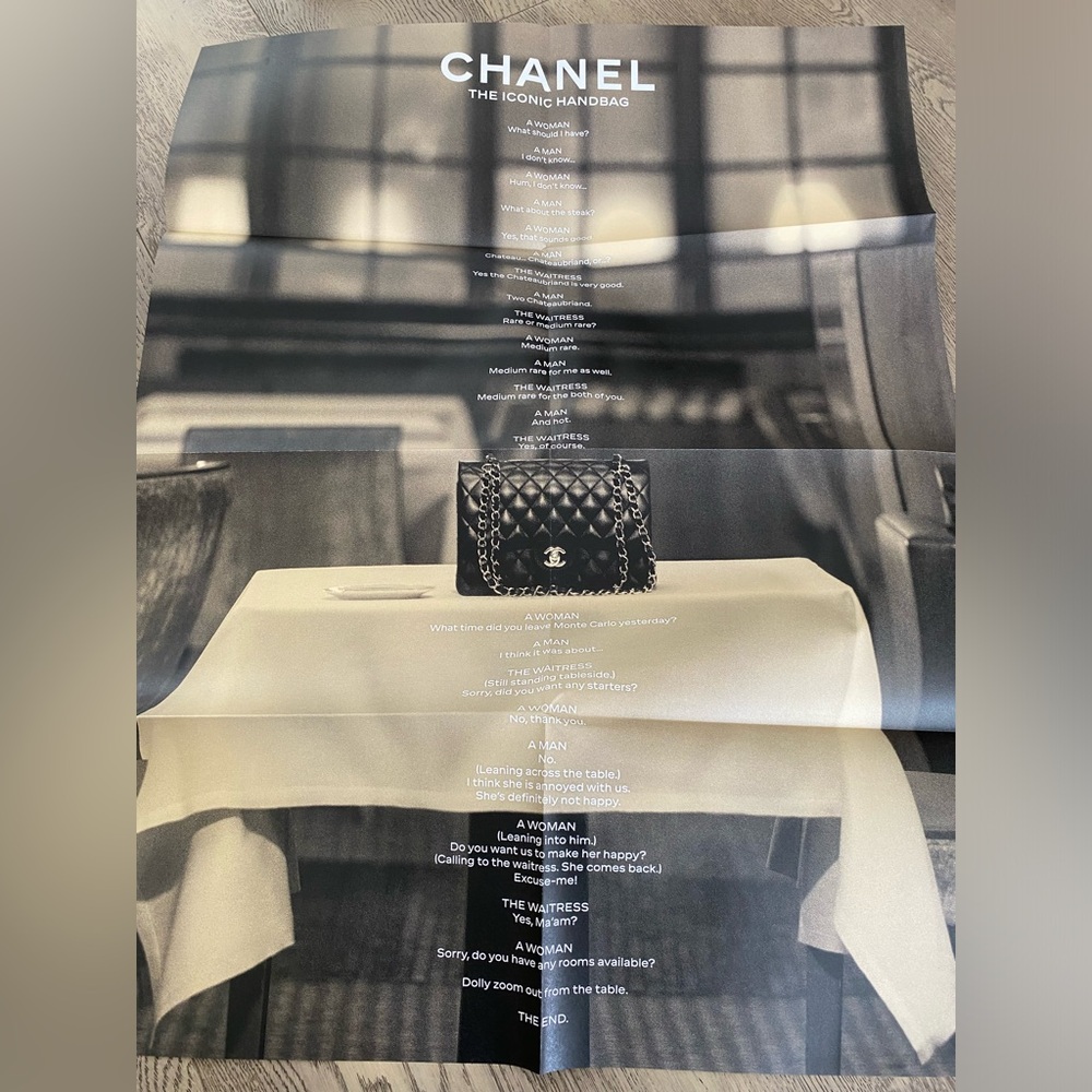 2024 Chanel Poster 24”x36” No. 1